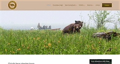 Desktop Screenshot of greatbeartours.com